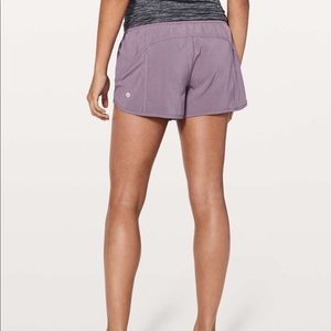 Purple lulu lemon shorts